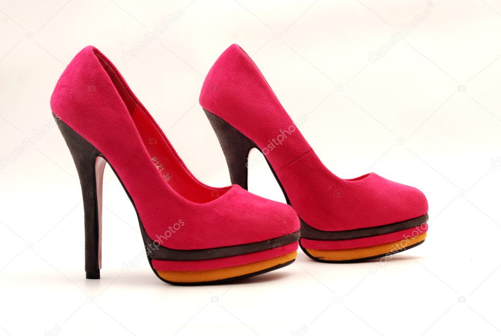 Woman fashion high heeel shoes