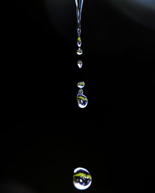 Sabah düşen waterdrop