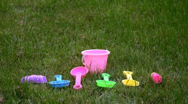 Çocukların plaj oyuncakları