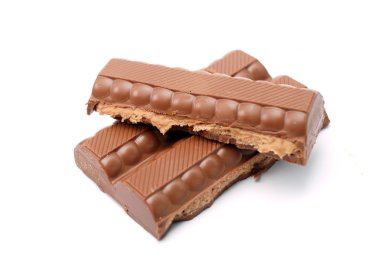  krema ile doldurulmuş çikolata parçaları