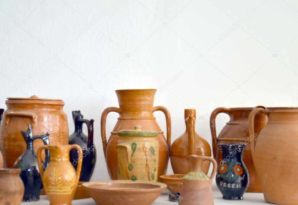 old pottery from  macedonia