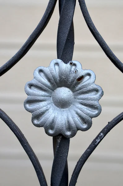 Décoration de porte métallique — Photo