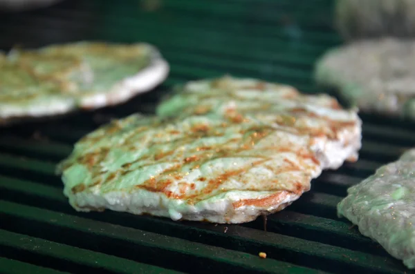 그릴에 맛 있는 고기 — 스톡 사진