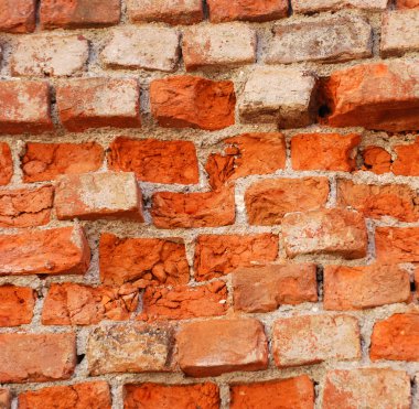 Eski tuğla duvar