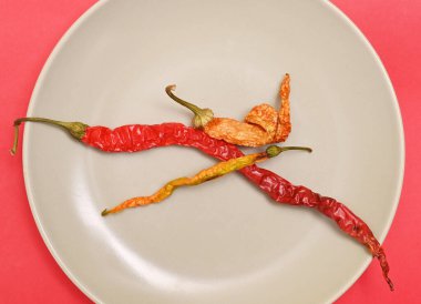 Acı biber, baharatlı yemek, kırmızı biber.