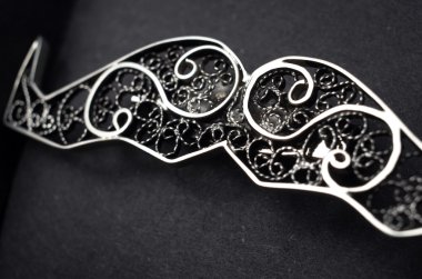 Telkari bıyık, ayrıntı. Movember kavramı