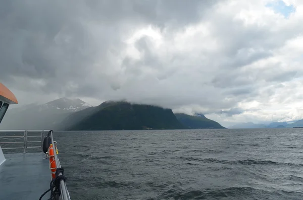 Mar norueguês, Alesund - Noruega - Escandinávia — Fotografia de Stock