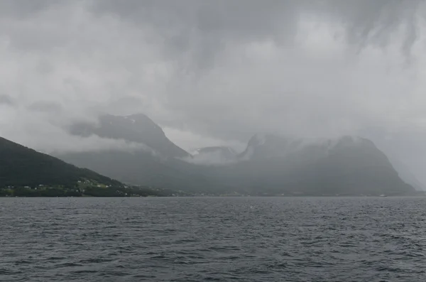 Mar norueguês, Alesund - Noruega - Escandinávia — Fotografia de Stock