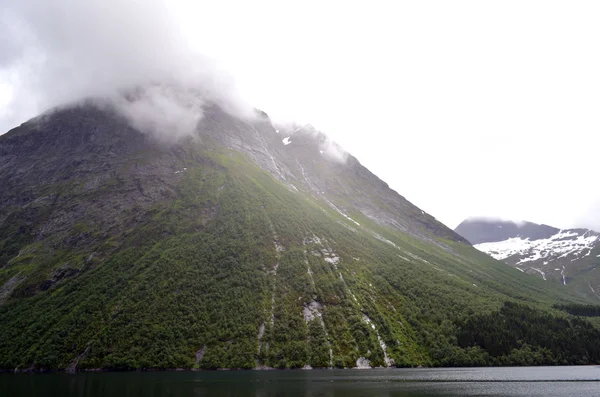 挪威海，奥勒松-挪威-斯堪的纳维亚半岛 — 图库照片