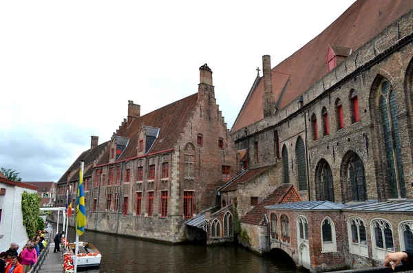 ベルギー ゼーブルッヘ都市の古いアーキテクチャ — ストック写真