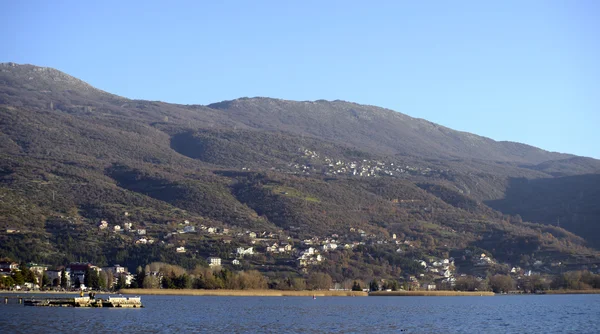 Makedonya 'nın Ohri Gölü — Stok fotoğraf