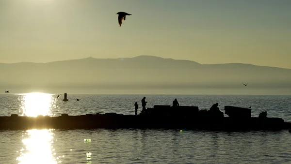 LAKE OHRID, MACEDONIA — Stock Photo, Image