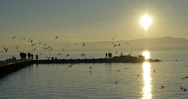 Λίμνη Οχρίδας, πΓΔΜ — Φωτογραφία Αρχείου