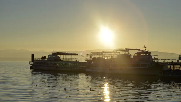 Lago ohrid, Macedonia — Foto de Stock