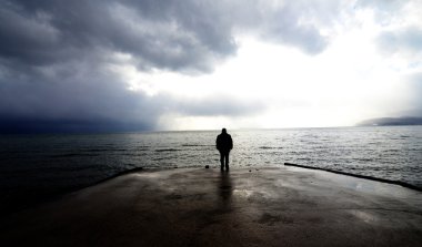 Tanınmayan adam bir. Ohri Gölü, Makedonya
