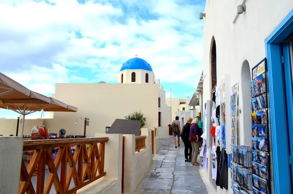 Famoso destino de viagem Santorini Island, Grécia . — Fotografia de Stock