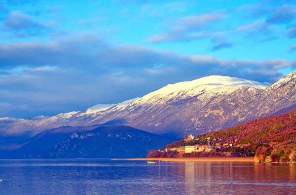 Ohridsjøen, Makedonia – stockfoto
