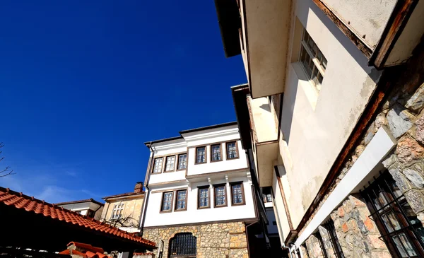 Antigua arquitectura de Ohrid, Macedona — Foto de Stock