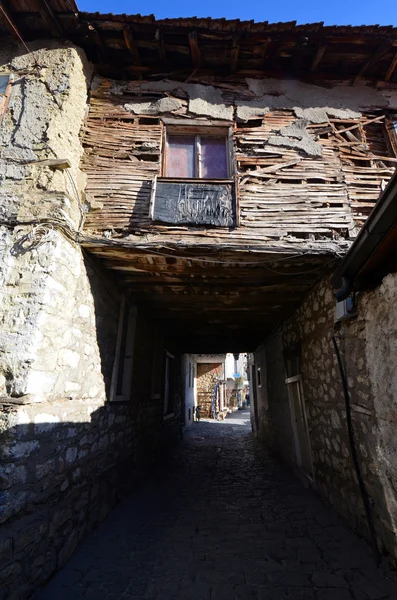 Antigua arquitectura de Ohrid, Macedona — Foto de Stock