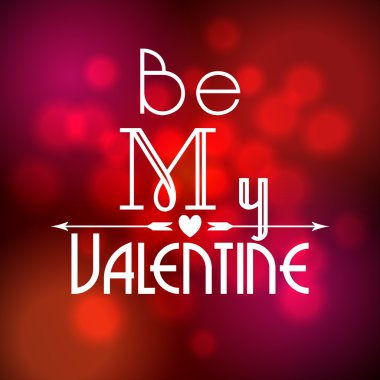 Işıltılı Sevgililer günü arka plan