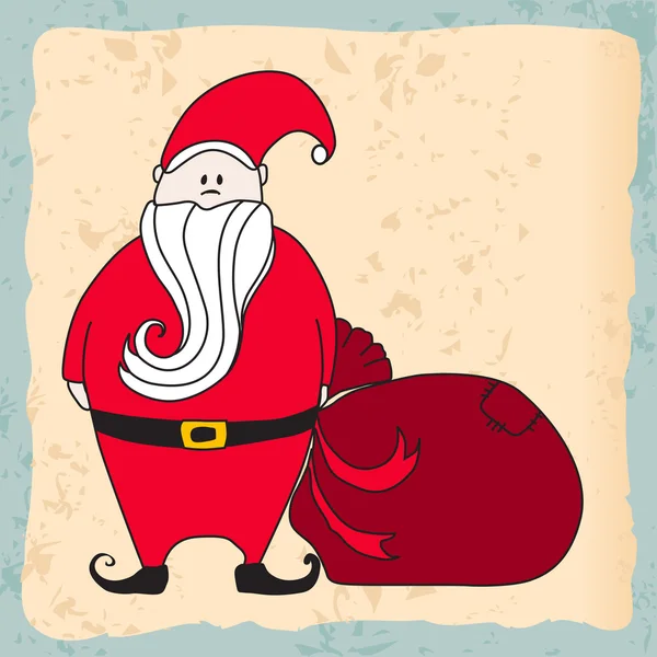 Cute Santa Claus — Stock Vector