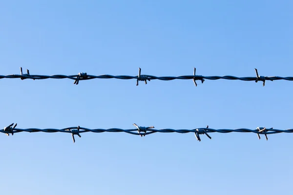 Metal Barbed Wires — Stock Photo, Image