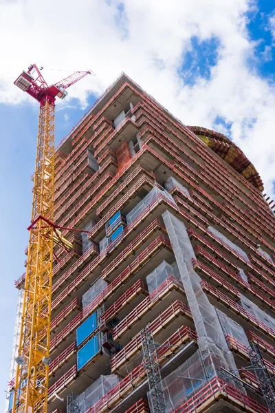 Construcción de grúas y edificios . —  Fotos de Stock