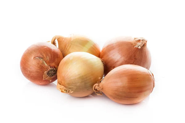 Fresh golden onions — Stock Photo, Image