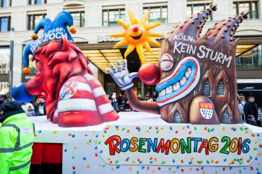 Karnaval geçit Düsseldorf '