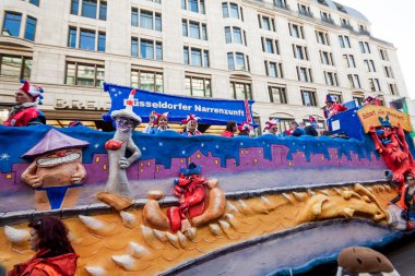 Karnaval geçit Düsseldorf '