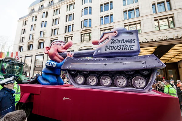 Desfile de carnaval en Düsseldorf — Foto de Stock