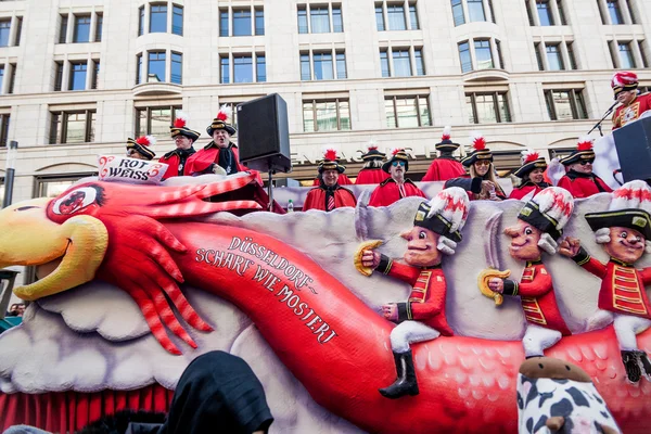 Desfile de Carnaval em Dusseldorf — Fotografia de Stock