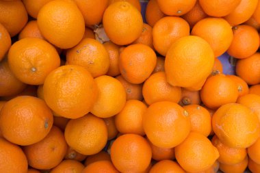 Pazar taze mandalina.