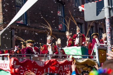 Karnaval geçit şehir merkezinde
