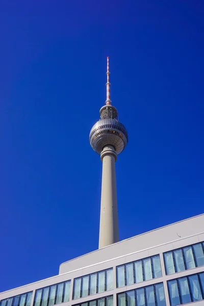 TV Tower,  Fersehturm in Berlin — Stock Photo, Image