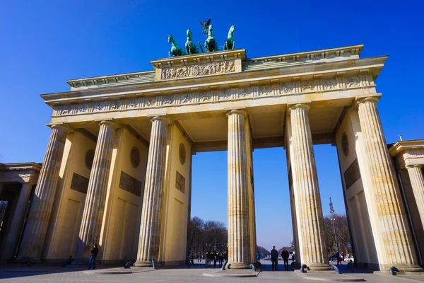 Porta di Brandeburgo di Berlino — Foto Stock