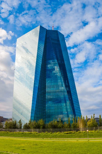 Nova sede do Banco Central Europeu — Fotografia de Stock