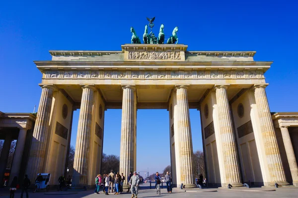 Brandenburger Tor (Braniborská brána) — Stock fotografie