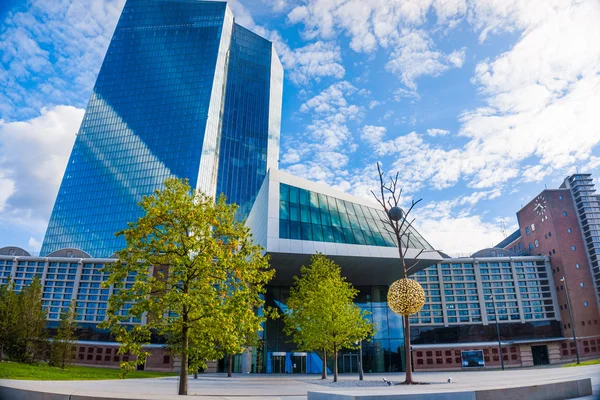 New headquarters of European Central Bank — Stock Photo, Image