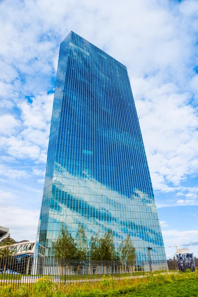 Construção do Banco Central Europeu — Fotografia de Stock