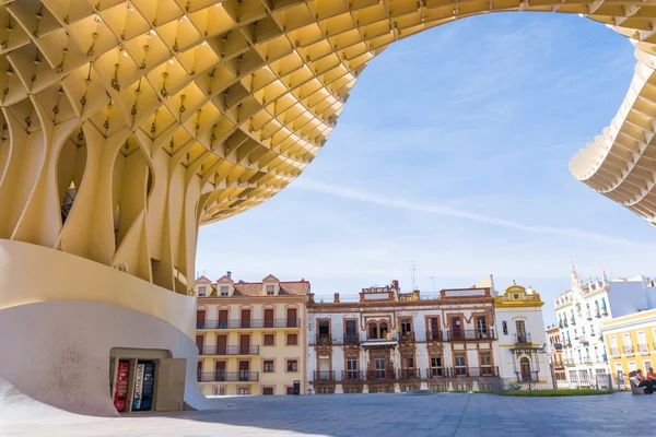 Metropol slunečník v plaza de la encarnacion — Stock fotografie