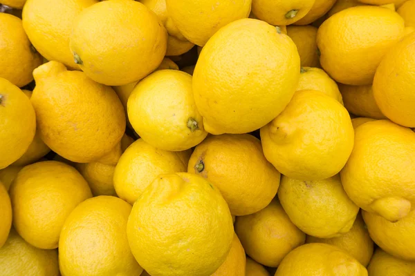 fresh yellow lemons