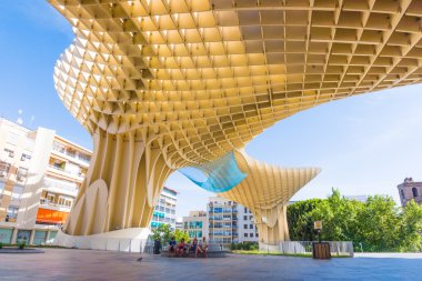 plaza de la encarnacion, metropol şemsiye