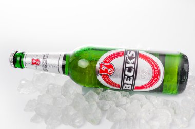 Becks bira şişesi