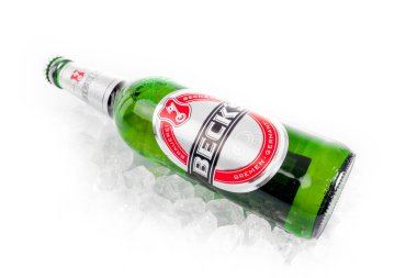 Becks bira şişesi