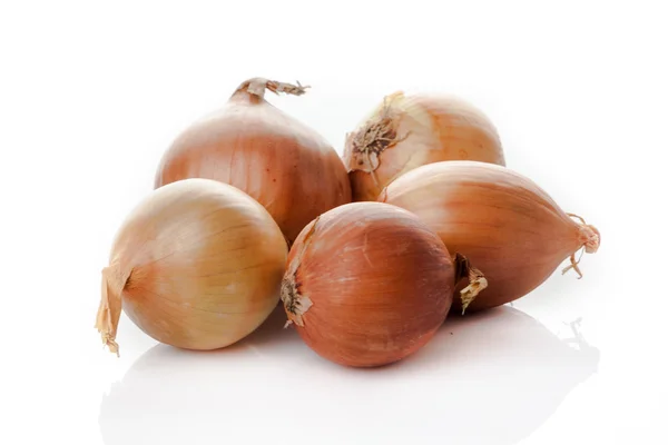 Fresh golden onions — Stock Photo, Image