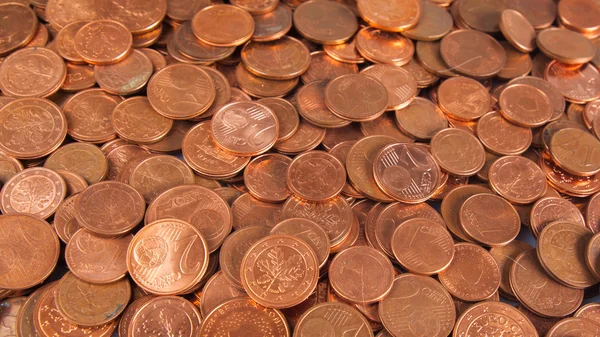 Euro coin money. Coins background. euro coins. cent coins. euro — Stock Photo, Image