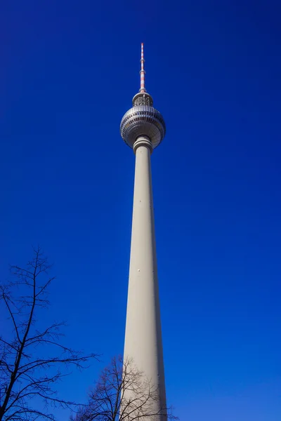 Torre de TV de Berlín, Alemania. (Fersehturm ) — Foto de Stock