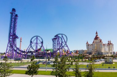 Sochi Park ve otel karmaşık Bogatyr, Sochi, Rusya Federasyonu, m sürmek