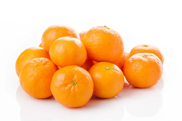 Clementina isolada. Mandarim. Laranja. tangerina — Fotografia de Stock